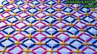 Hand Embroidery new style Nakshi Kantha Design