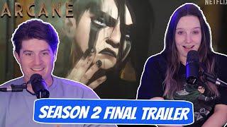 ALL OUT WAR! | Arcane Season 2 Final Trailer Married Reaction