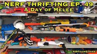 KBFoamStrike's NERF THRIFTING Vlog EP. 49: A Day of Melee