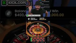 $800,000 ROULETTE WIN ! #roshtein #roulette #streaming #stake