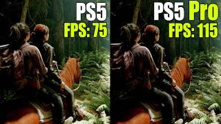 The Last of Us Part II PS5 vs. PS5 Pro Comparison | Graphics, Resolution, FPS Test & Loading Times