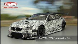 ck-modelcars-video: BMW M6 GT3, Presentation Car, 24h Spa 2015, Minichamps