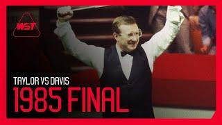 The Taylor vs Davis Black Ball Final! | World Championship 1985