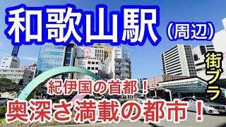 【紀州の首都】和歌山県「和歌山駅」から「和歌山市駅」周辺を散策！大都会の大阪からもアクセス抜群で、どこか長閑な雰囲気が漂うトカイナカ。勿論、和歌山城など見応えも最高な街だった！