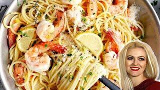 Easy Lemon Garlic Shrimp Pasta in 20 Minutes