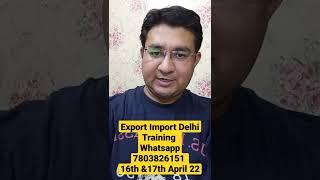 Ecommerce Export Import New Delhi Offline Training, 16th &17th April 2022