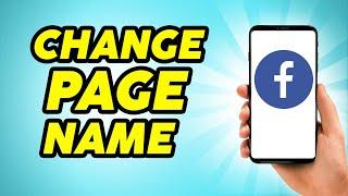 How to Change Facebook Page Name 2023 - Practically Simple