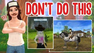 DON'T DO THIS YOU WILL LOSE EVERYTHING!! OLD STAR STABLE GAME PROJECT...