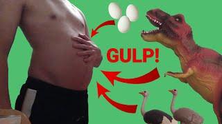 I swallowed a Dinosaur!  - Vore story