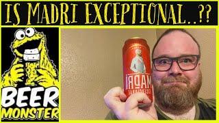 MADRI EXCEPTIONAL: LAGER BEER REVIEW 4.6% ABV