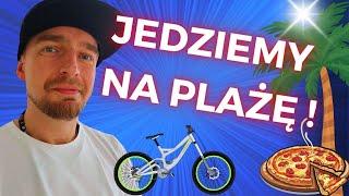 Plaża na KRECIE! Pierwszy RAZ  TEST ujemy Rower MichalskyVLOG 