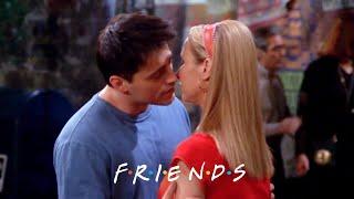 Phoebe and Joey Share the Perfect Kiss | Friends