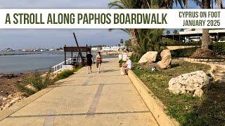 A Stroll Along Paphos Boardwalk