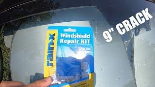 Rain-X Windshield Repair Kit - Trying To Repair Large Crack