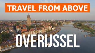 Overijssel from above | Drone video in 4k | The Netherlands, Overijssel province from the air