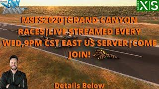 MSFS2020 | WEEKY EVENT BY PILOT/0083 | GRAND CANYON RACES LIVE | STARTING MARCH 30TH | DETAILS BELOW