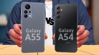 Samsung Galaxy A55 vs Samsung Galaxy A54