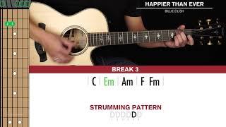 Happier Than Ever Guitar Cover Billie Eilish |Tabs + Chords|