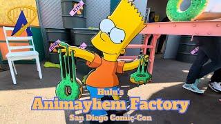 Hulu's Animayhem Activation at Comic-Con '24 - Simpsons, Futurama, and more!