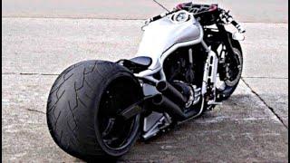 Custom Motorcycles with Fat Tire Compilation