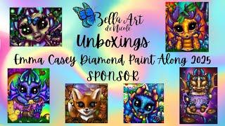 Bella Art de Nicole - 6 Emma Casey Unboxings - A Sponsor of the Emma Casey Diamond Paint Along 2025