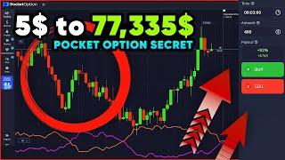 Trying TO EARN with $5 on POCKET OPTION! Binary Option Trading Strategy