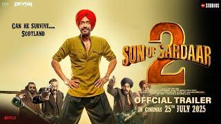 Son Of  Sardar 2 Teaser | Ajay Devgan | Mrunal Thakur | Salman Khan | Son Of  Sardar 2 Trailer