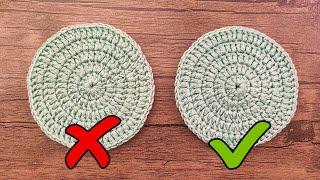  Crochet Like a Pro | ️ Don't Miss this Crochet Technique to Have Perfect Crochet Circles