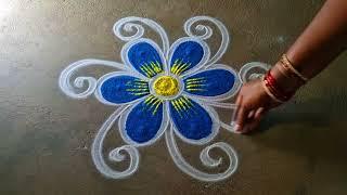 Newyear 2025 rangoli designs 3*2 Beautiful rangoli//sankranti chukala muggulu//Pongal special kolam