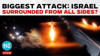 Israelis In Panic As Hezbollah, Houthis And Iraqi Militias Launch Triple Attack | IDF | Iran Attack