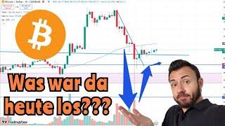 Flash CRASH bei BITCOIN! Was war da los? inkl. SUI & Ethereum Chartanalyse