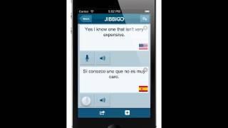 Jibbigo Translator 2.0 Demo