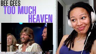 IDK if i've heard FALSETTOS like THIS before!!  | Bee Gees - Too Much Heaven [REACTION!!]