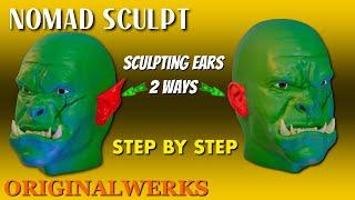 Nomad Sculpt Tutorial: Sculpting Ears 2 Ways