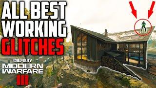 Modern Warfare 3 ALL BEST WORKING GLITCHES & SPOTS In One Video