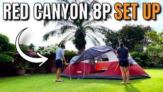 How to Set Up the Coleman Red Canyon 8-Person Tent