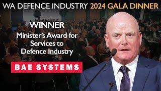 VIGNETTE: BAE Systems @ WA Defence Industry 2024 Gala Dinner