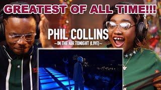 FIRST TIME REACTION TO PHIL COLLINS -  IN THE AIR TONIGHT (LIVE)