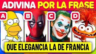 Adivina el Personaje Animado por la Frase ️ Adivina por la Voz Latino | Play Quiz Trivia