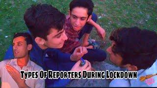 Pashto Urdu Mix Funny Video | types of reporters during Lockdown | Covid-19 | Khyali Vines