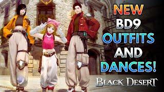 NEW BD9 Outfit and Dances ADDED to Pearl Shop in Black Desert Online