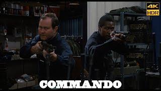 Commando (1985) Shopping? Scene Movie Clip Upscale 4K HDR Arnold Schwarzenegger