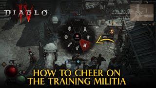 Diablo 4: How to Cheer on the Training Militia – Raising Spirits Quest
