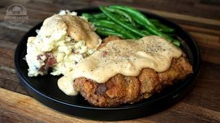 Chicken-Fried Venison Backstrap Steak w/ Country Style Gravy from Scratch