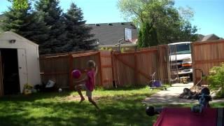 Ainsley McCammon - 6 Years Old - Soccer Juggling