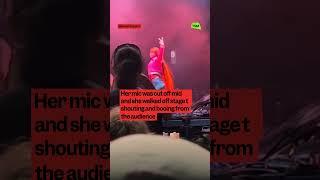 Ice Spice booed by crowd at festival in Australia, after arriving 25 minutes late