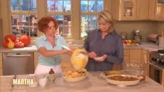 Sarah Carey's Pumpkin Bread Pudding