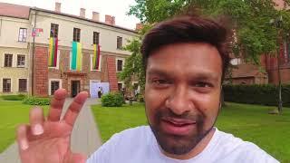 Exploring Vilnius | Akshat Discovers Lithuania | Europe Travel Vlog Series | Indian Vlogger in EU