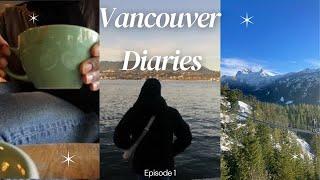 VANCOUVER DIARIES EP. 1: site seeing, stanley park, shopping + light festival #traveldiaries