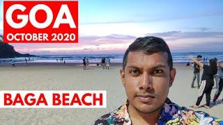 Goa Vlog | Baga Beach, October - 2020 |  Goa After Lockdown